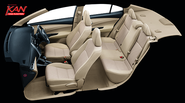 G-Grade-Beige-Interior-copy รีวิว Yaris ATIV Eco Car น้องใหม่ Option จัดเต็ม